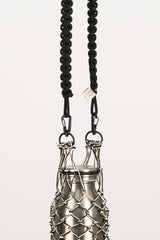 0/0 Sling Crossbody/ Black + Cream