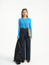 0/0 Sling Crossbody/ Butter + Maroon