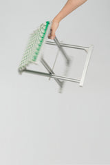 MAZHA Stool/ Pea + Silver