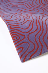 Sand Drift/ Tanami - Purple and red