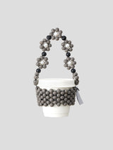 B/B Cupholder/ Grey Flower