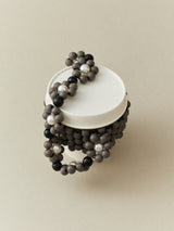 B/B Cupholder/ Grey Flower