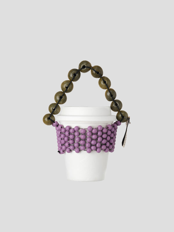 B/B Cupholder/ Olive + Lilac