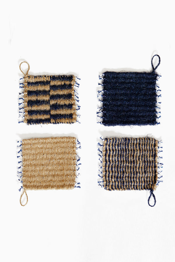 Handwoven Coasters/ Oyster