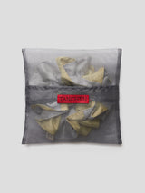 SILK SCRUNCHIE/ BUTTER + SILVER