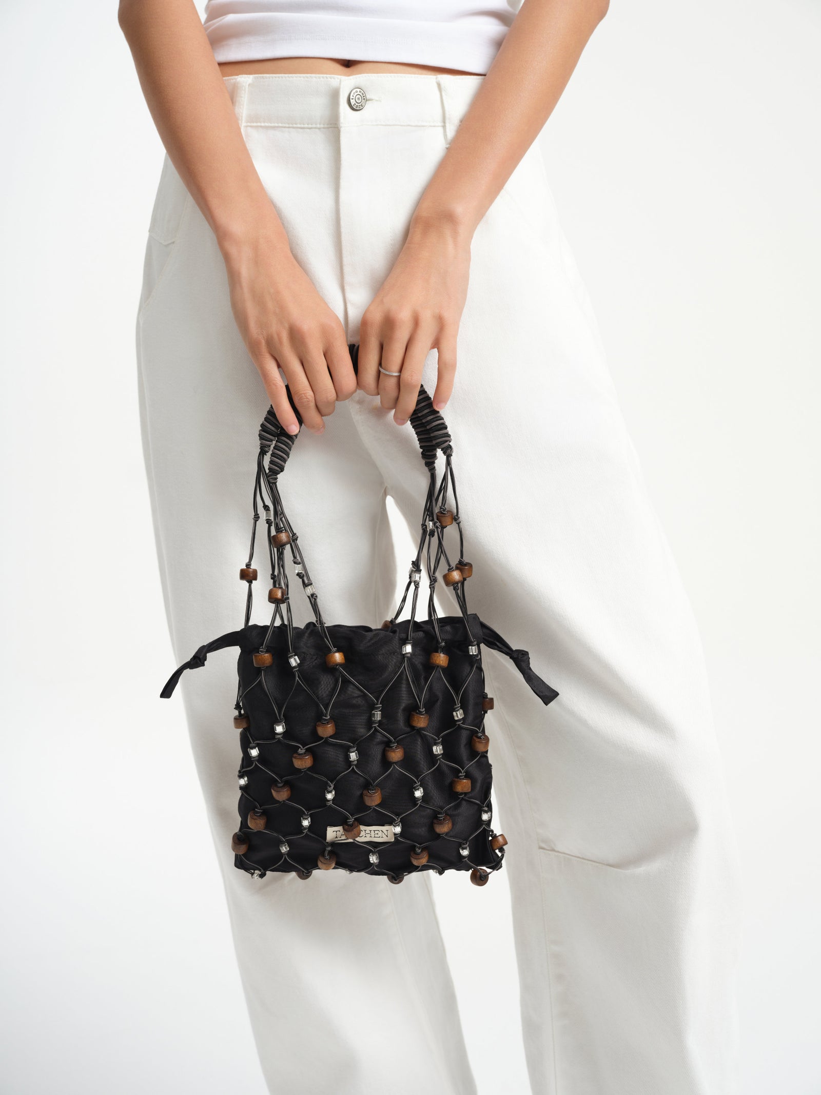 小物 tachihana 8/8 Bag Small/ Chocolate + Black – Tanchen Studio
