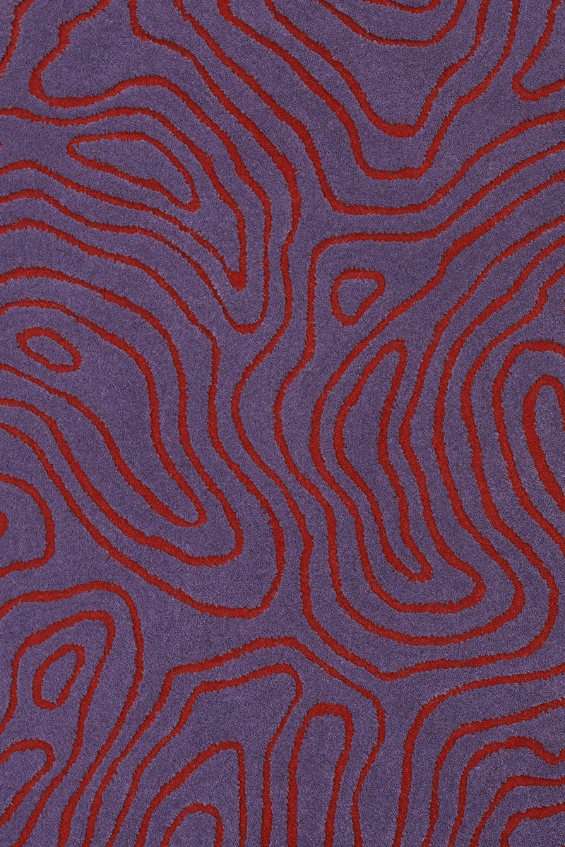 Sand Drift/ Tanami - Purple and red